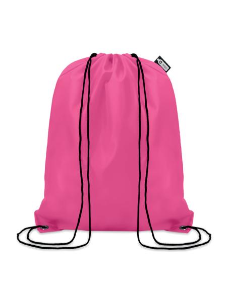 Bolsa de RPET Benkovac con cuerdas PERSONALIZABLE