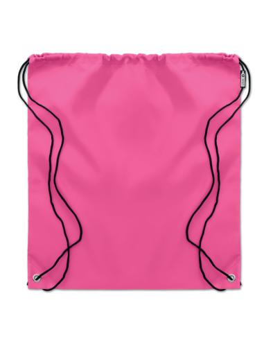 Bolsa de RPET Benkovac con cuerdas PERSONALIZABLE