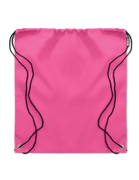 Bolsa de RPET Benkovac con cuerdas PERSONALIZABLE