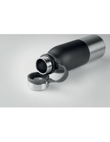 Botella agua de acero inoxidable Hull doble capa sin BPA 600ml PERSONALIZABLE