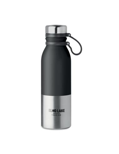 Botella agua de acero inoxidable Hull doble capa sin BPA 600ml PERSONALIZABLE
