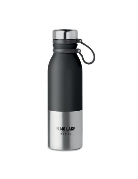 Botella agua de acero inoxidable Hull doble capa sin BPA 600ml PERSONALIZABLE