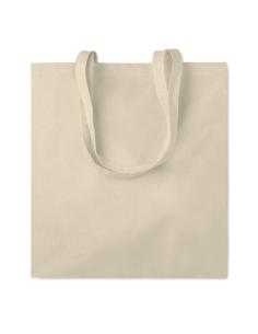 Bolsa de tela algodón con fuelle Elche 140g/m2 natur PERSONALIZABLE 2