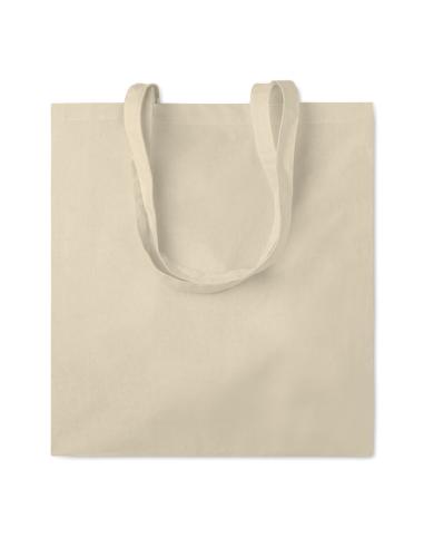 Bolsa de tela algodón con fuelle Elche 140g/m2 natur PERSONALIZABLE