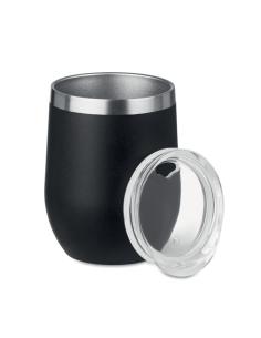 Vaso de vino de acero inoxidable Nowra doble capa 300ml PERSONALIZABLE