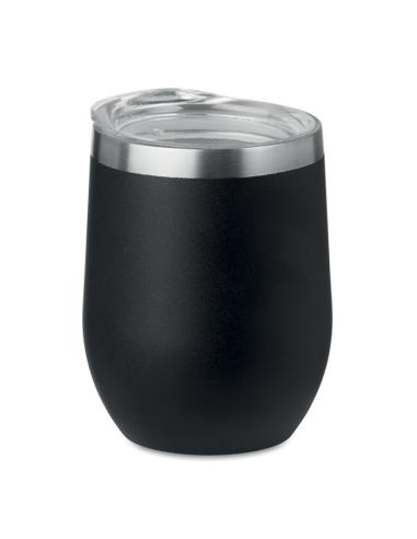 Vaso de vino de acero inoxidable Nowra doble capa 300ml PERSONALIZABLE