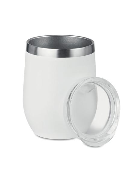 Vaso de vino de acero inoxidable Nowra doble capa 300ml PERSONALIZABLE
