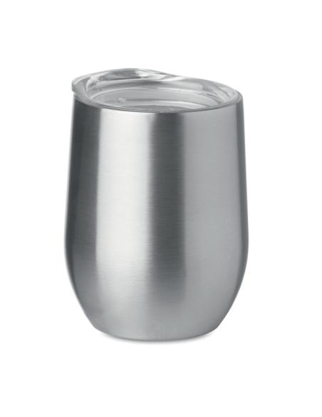 Vaso de vino de acero inoxidable Nowra doble capa 300ml PERSONALIZABLE