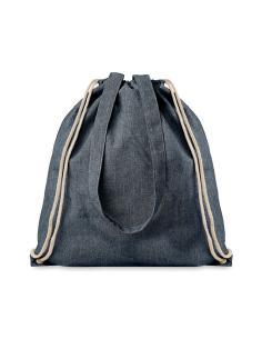 Bolsa jaspeada Montpellier de algodón y botellas de plástico de 140g/m2 colores PERSONALIZABLE