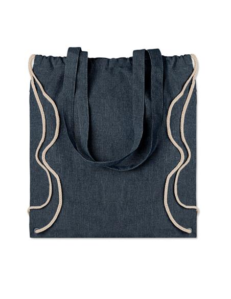 Bolsa jaspeada Montpellier de algodón y botellas de plástico de 140g/m2 colores PERSONALIZABLE