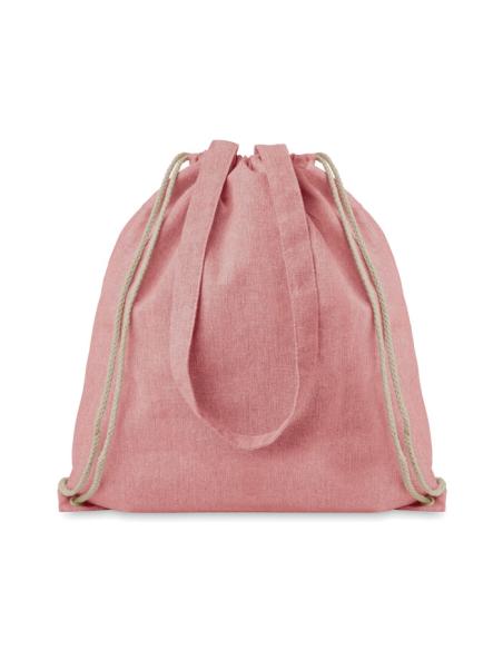Bolsa jaspeada Montpellier de algodón y botellas de plástico de 140g/m2 colores PERSONALIZABLE
