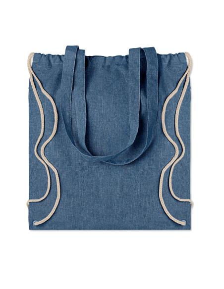 Bolsa jaspeada Montpellier de algodón y botellas de plástico de 140g/m2 colores PERSONALIZABLE