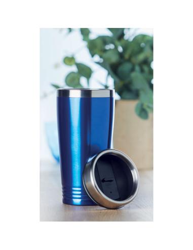 Vaso térmico de acero inoxidable Traralgon doble capa sin BPA 400ml PERSONALIZABLE