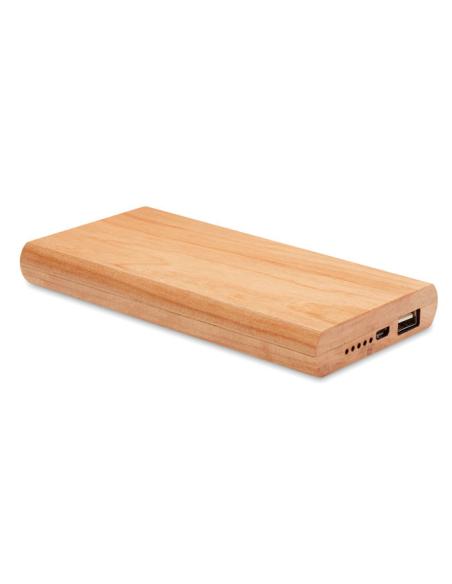 Powerbank Derby 4000mAh con carcasa de bambú PERSONALIZABLE
