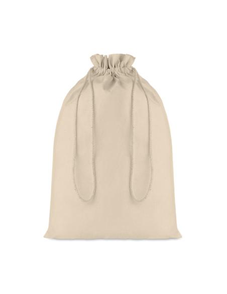 Bolsa de tela Raipur para regalo grande algodón 105g/m2 natur PERSONALIZABLE