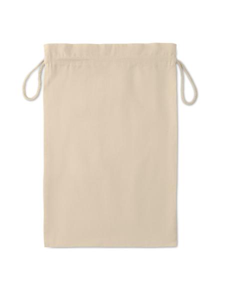 Bolsa de tela Raipur para regalo grande algodón 105g/m2 natur PERSONALIZABLE