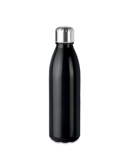 Botella agua de cristal Freiburg con tapón de acero inoxidable sin BPA 650ml PERSONALIZABLE
