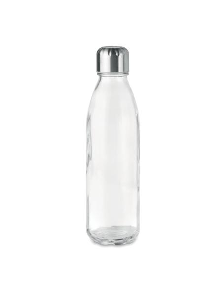 Botella agua de cristal Freiburg con tapón de acero inoxidable sin BPA 650ml PERSONALIZABLE
