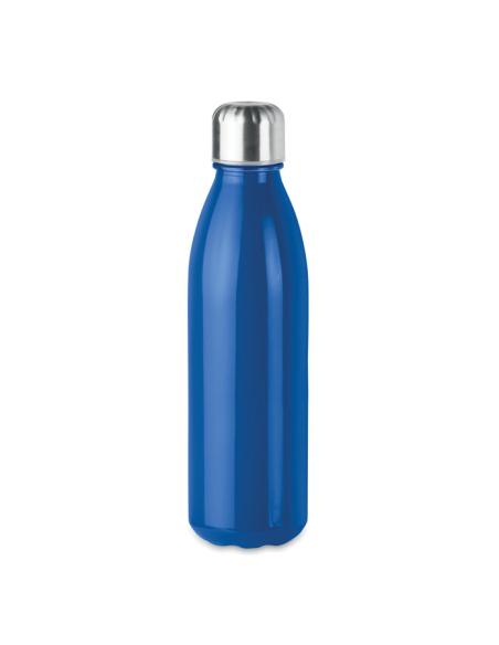 Botella agua de cristal Freiburg con tapón de acero inoxidable sin BPA 650ml PERSONALIZABLE
