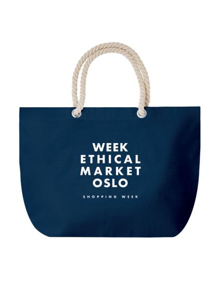 Bolsa Krefeld de algodón 220g/m2 con asas de cuerda colores PERSONALIZABLE