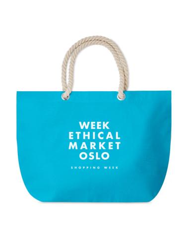 Bolsa Krefeld de algodón 220g/m2 con asas de cuerda colores PERSONALIZABLE
