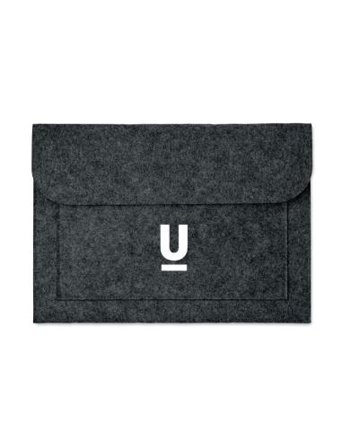 Porta documentos de RPET Southport con bolsillo y cierre de velcro PERSONALIZABLE