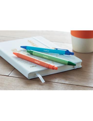 Bolígrafo automático de papel y almidón de maíz Supetar PERSONALIZABLE