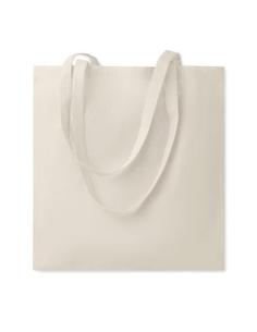 Bolsa de tela Milan, algodón 180g/m2 natur asas largas PERSONALIZABLE