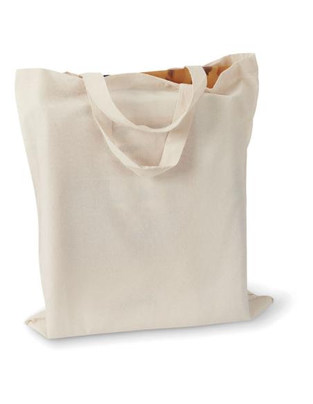 Bolsa de tela Woking algodón 140g/m2 natur asas cortas PERSONALIZABLE