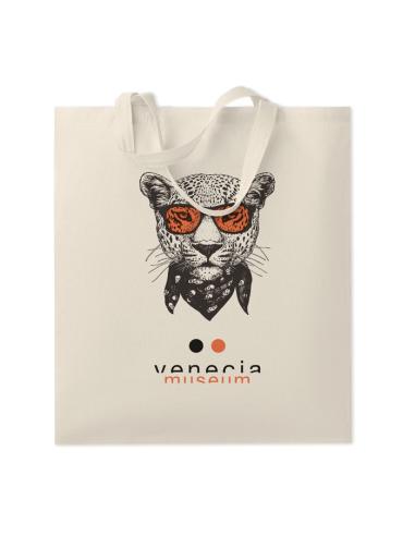 Bolsa de tela Woking algodón 140g/m2 natur asas cortas PERSONALIZABLE