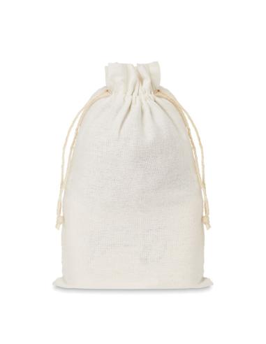 Set de baño Palembang con esponja, peeling y puff en bolsa de yute PERSONALIZABLE