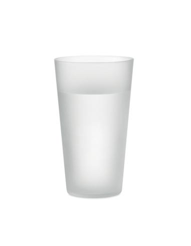 Vaso de PP Guwahati reutilizable full color 500ml PERSONALIZABLE