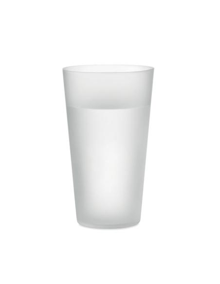 Vaso de PP Guwahati reutilizable full color 500ml PERSONALIZABLE