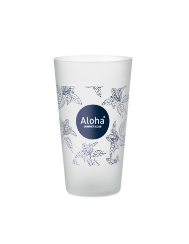Vaso de PP Guwahati reutilizable full color 500ml PERSONALIZABLE