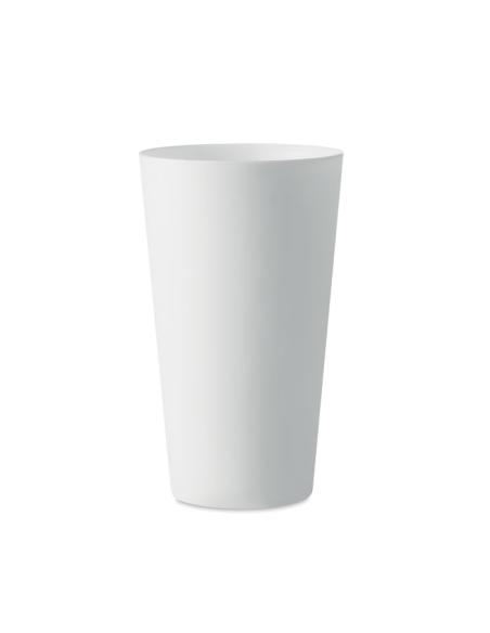 Vaso de PP Guwahati reutilizable full color 500ml PERSONALIZABLE