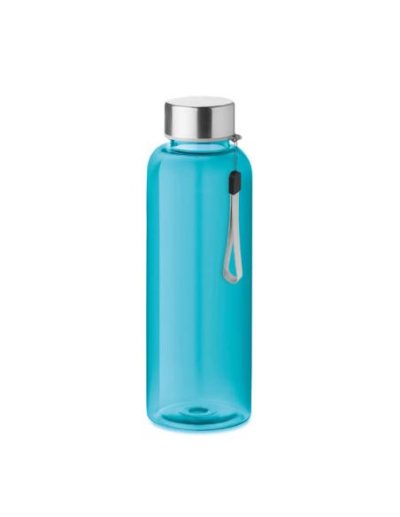 Botella agua reutilizable RPET León tapa acero inox sin BPA 500ml PERSONALIZABLE