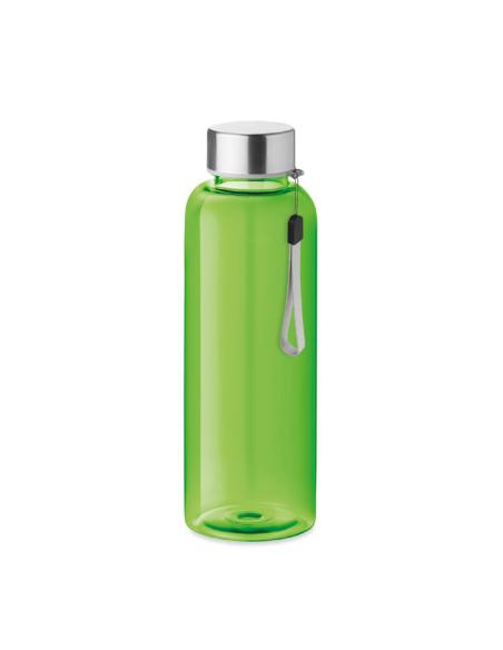 Botella agua reutilizable RPET León tapa acero inox sin BPA 500ml PERSONALIZABLE