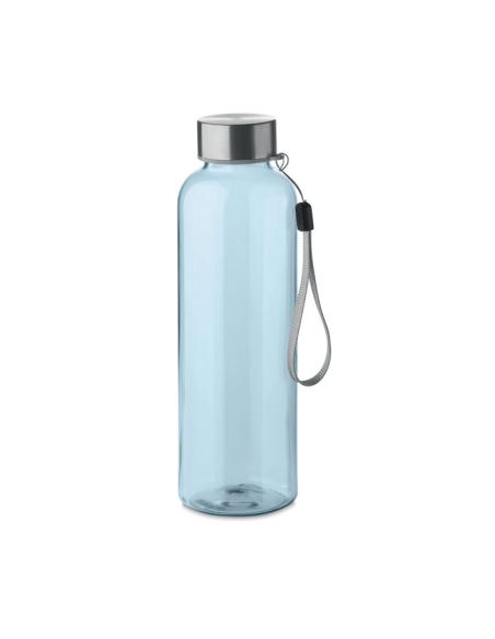Botella agua reutilizable RPET León tapa acero inox sin BPA 500ml PERSONALIZABLE