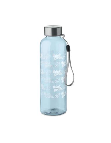 Botella agua reutilizable RPET León tapa acero inox sin BPA 500ml PERSONALIZABLE