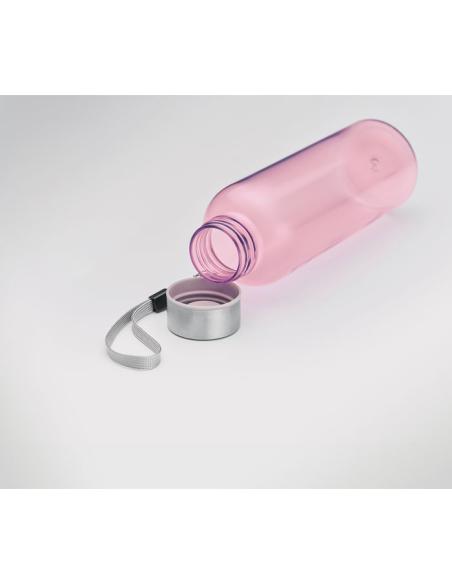 Botella agua reutilizable RPET León tapa acero inox sin BPA 500ml PERSONALIZABLE