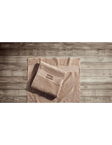 Toalla de algodón orgánico Sweden 360g/m2 100x50cm PERSONALIZABLE
