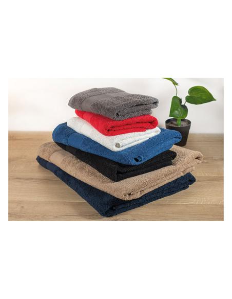 Toalla de algodón orgánico Stockton 360g/m2 140x70cm PERSONALIZABLE