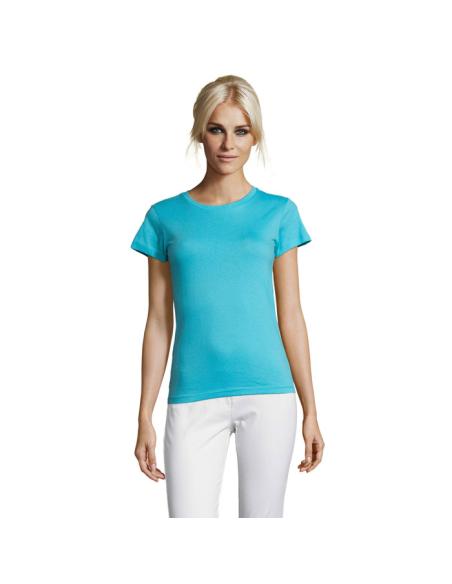 Camiseta mujer REGENT algodón 150g/m2 colores PERSONALIZABLE