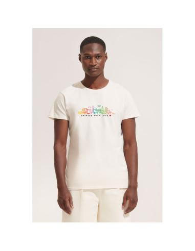 Camiseta hombre PIONEER MEN algodón orgánico 175g/m2 colores PERSONALIZABLE
