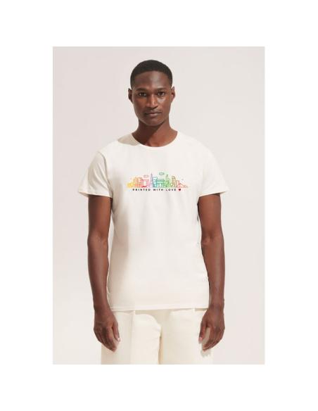 Camiseta hombre PIONEER MEN algodón orgánico 175g/m2 colores PERSONALIZABLE