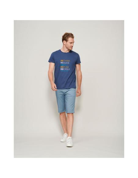 Camiseta hombre CRUSADER algodón orgánico 150g/m2 colores PERSONALIZABLE