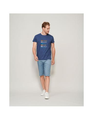 Camiseta hombre CRUSADER algodón orgánico 150g/m2 colores PERSONALIZABLE
