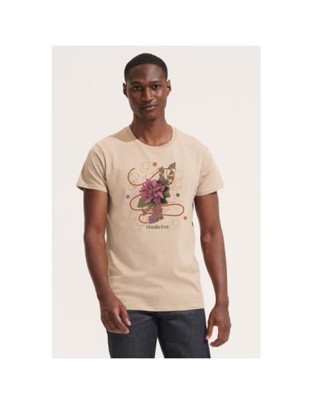 Camiseta hombre CRUSADER algodón orgánico 150g/m2 colores PERSONALIZABLE