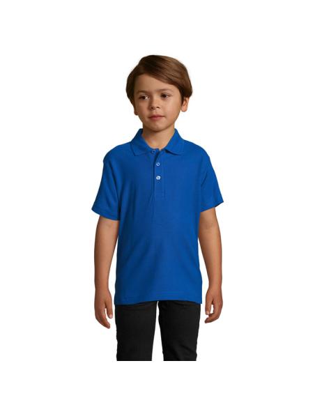Polo niño SUMMER II KIDS algodón 170g/m2 colores PERSONALIZABLE