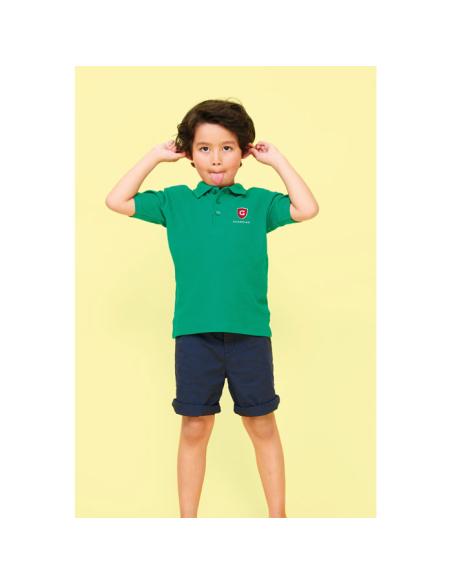 Polo niño SUMMER II KIDS algodón 170g/m2 colores PERSONALIZABLE